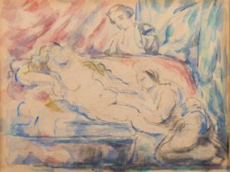 La toilette de la courtisane (The Bath of the Courtesan)