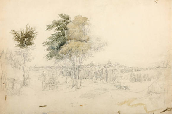 Vue de Paris prise de hauteurs de Belleville (View of Paris Captured from the Heights of Belleville)