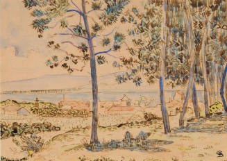 Saint-Tropez, vu de Bois-de-Pins (Saint-Tropez, Seen from the Pine Woods)