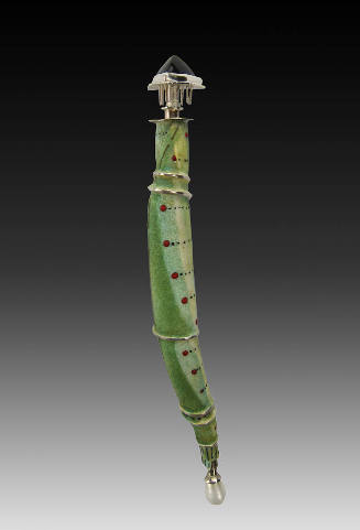 Caterpillar Stylus Brooch