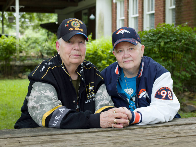 Hank, 76, and Samm, 67, North Little Rock, AR, from the Series To Survive on This Shore