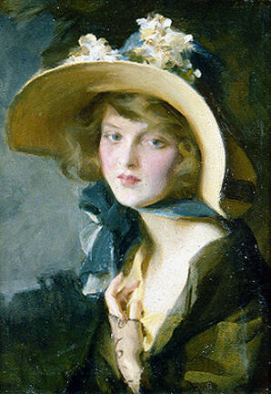 Portrait of a Young Woman in a Bonnet