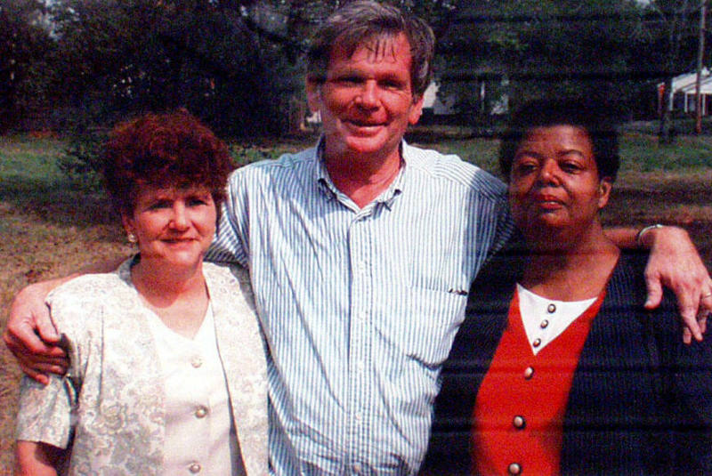 Hazel Bryan Massery, Will Counts, and Elizabeth Eckford, September 1997
