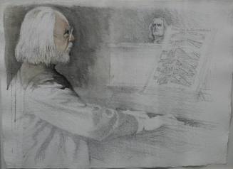 Franz Liszt at the Piano