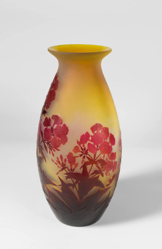 Red Phlox Vase