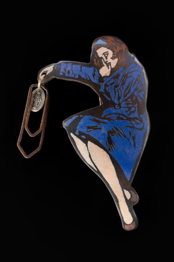 She Wasn't Lacking in the Preferred Expertise to Get the Job Done Brooch