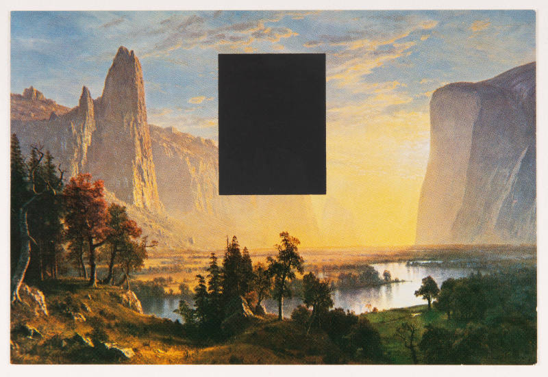 Albert Bierstadt "Yosemite Valley " (The Oakland Museum)