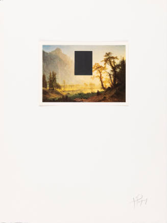 Albert Bierstadt "Sunrise, Yosemite Valley " (Amon Carter Museum of Western Art)