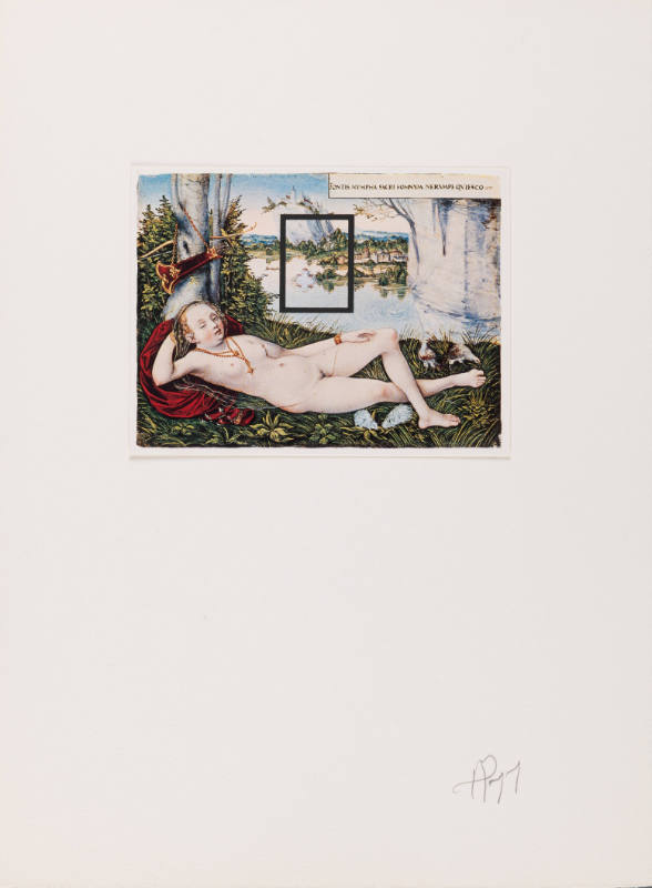 Lucas Cranach "Nymph of Spring" (The Metropolitan Museum of Art)