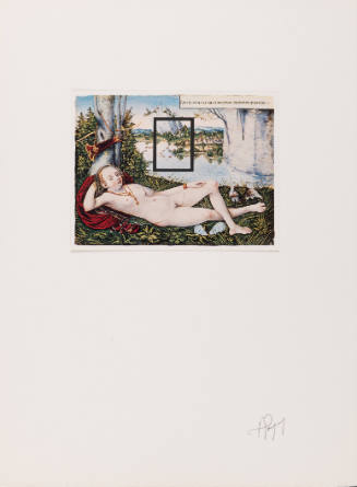 Lucas Cranach "Nymph of Spring" (The Metropolitan Museum of Art)