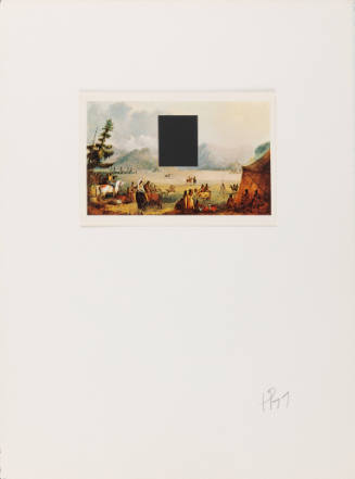 Alfred Jacob Miller "Indian Village" (Amon Carter Museum of Western Art)